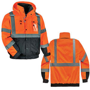 Chaqueta reflectante de seguridad de alta visibilidad para hombre, chaqueta de alta visibilidad de excelente calidad, chaqueta de secado rápido fácil de usar para hombre - Product Image 4