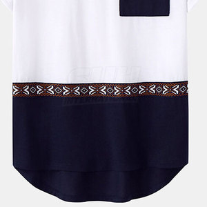 เสื้อยืดสไตล์ล่าสุด ดีไซน์ใหม่ ผ้าฝ้าย 100% คุณภาพสูง เป็นมิตรกับสิ่งแวดล้อม ระบายอากาศได้ดี เสื้อสตรีทแวร์ สกรีนโลโก้ตามสั่ง ทรงหลวม สำหรับผู้ชาย - Product Image 6