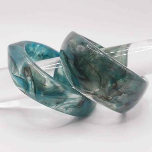 Resin <b>Bangles</b> & Bracelets for Women New Collection Angel Style Jewelry for Parties and Weddings High Quality - Product Image 1