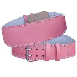 Ceinture en cuir d'entraînement professionnelle pour la musculation en salle de sport, respirante et offrant un soutien dorsal pour la musculation par Power Hint, pas cher pour les hommes - Product Image 1