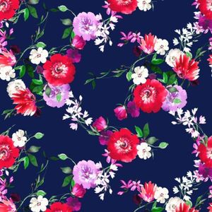 Wholesale Custom Anti-Static Lightweight <b>Polyester</b> <b>Fabric</b> Digital Print Plain Style Garments Dresses Shirts Boys Girls Weddings - Product Image 2