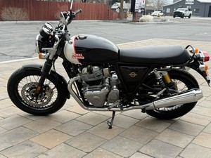 SUPER NOUVEAU 2026 Royals <span class=keywords><strong>Enfield</strong></span> INT650 Black Pearl Nouvelle <span class=keywords><strong>Moto</strong></span> de Route - Product Image 6
