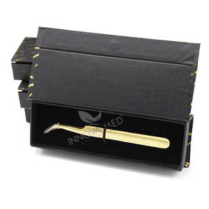 Pinzas de Alta Precisión para Extensión de Pestañas, Herramienta de Belleza de Acero Inoxidable para Aplicación de Pestañas de Volumen, Uso Profesional para Artistas de Pestañas - Product Image 2