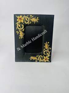 Cadre photo en tissu de soie brodé à la main de haute qualité pour la décoration de la maison, pièce de qualité supérieure ici - Product Image 5