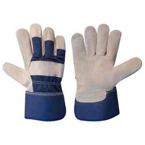 Gants de travail du cuir fabriqués par le fabricant OEM, haute qualité, dernière conception, gants de travail du cuir anti-âge haute visibilité en matière synthétique - Product Image 6