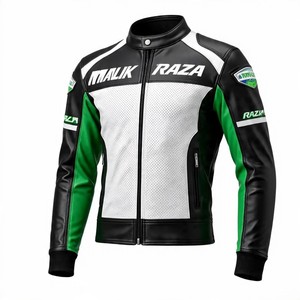 Veste de moto en cuir perforé | Conception de ventilation personnalisée | Usine directe OEM - Product Image 3