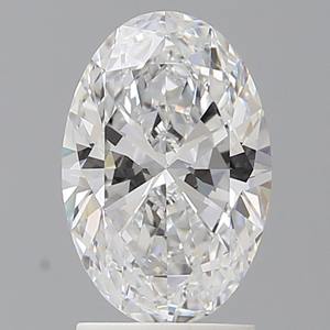 Diamant de laboratoire ovale 2,10 ct D VVS1 Diamant personnalisé - Product Image 2
