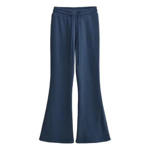 Pantalones acampanados con cordón para mujer, pantalones clásicos ajustados estilo lápiz, ropa de trabajo informal holgada, ropa de fiesta, pantalones acampanados cómodos para discotecas - Product Image 6