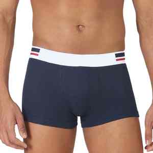 Venta al por mayor de los hombres de algodón Boxer Shorts de alta calidad Sexy apretado de tiro bajo ropa interior logotipo personalizado cómodo elegante Premium hombres calzoncillos - Product Image 2