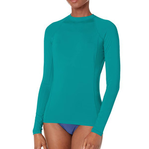 Camisetas Deportivas de Compresión para Mujer, Transpirables y Ecológicas, de Color Sólido, en Spandex/Poliéster, para Adultos - Product Image 1