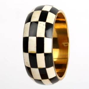 Modern Stylish Black and White Fashion <b>Bangles</b> Set High Quality Wedding and Daily Party Wear Economically Priced - Product Image 1