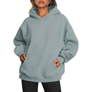 Sweat à capuche en polaire pour femme, automne-hiver, chaud, coupe-vent, respirant, décontracté, tendance, avec logo sur le devant - Product Image 5