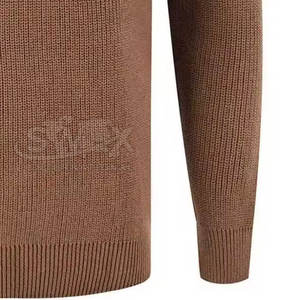 Suéter de Algodón para Hombre, Ligero, Informal, Cuello Redondo, Tejido de Punto, Manga Larga, Hecho en Pakistán - Product Image 3