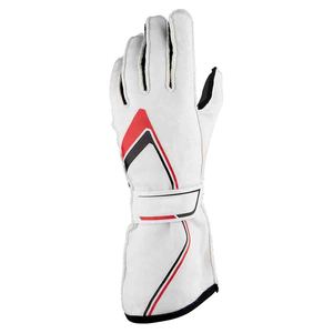 ถุงมือแข่งรถสำหรับผู้ชายถุงมือแข่งรถแบบสวมเต็มนิ้วสีแดงทนทานทนทานแบบยั่งยืน - Product Image 6