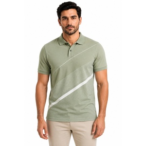 Polo Deportivo para Hombre en Gris Marino |   Camiseta Polo Deportiva Ligera que Absorbe la Humedad para Golf, Tenis, Gimnasio y Uso Casual - Product Image 4