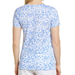 Camiseta de Algodón Personalizada para Mujer, Estilo Casual Urbano, Corte Regular, Color Sólido, Suave y Transpirable, para Uso Diario, Soporte de Fábrica OEM/ODM - Product Image 6