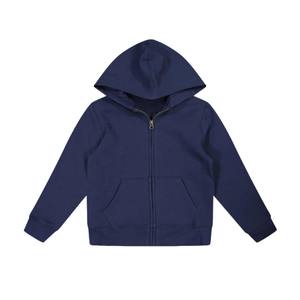 Personalizar algodón polar tela Streetwear ropa gris Zip Up sudaderas con capucha Unisex de gran tamaño Sudadera con capucha de talla grande niñas con capucha - Product Image 4