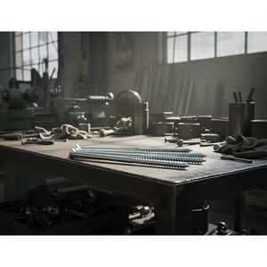 Tornillo Autorroscante para Madera, Modelo PDC 2, Acero al Carbono, Rosca Gruesa, Alta Resistencia, Punta Afilada, Acabado en Óxido Negro, Métrico/Pulgadas, Clase 4 - Product Image 1