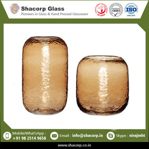 Factory Supply Highest Quality Texture <b>Vases</b> Amber Handmade <b>Vase</b> Available At Wholesale price - Product Image 2
