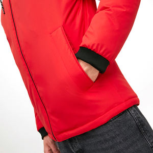 2025 col à capuche Polyester de qualité supérieure vêtements personnalisés Logo coupe-vent technique chaud imperméable coquille veste poches - Product Image 5