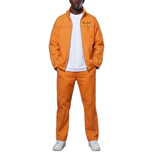 Men Windbreaker <b>Tracksuit</b> Casual Activewear Featuring Breathable Jacket And Jogger Pants Ideal For Fitness and online sale - Product Image 1