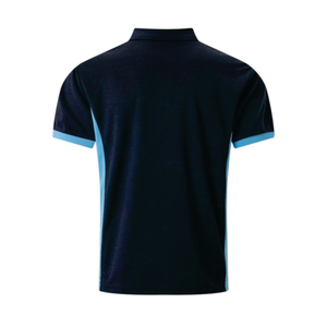 เสื้อกอล์ฟผู้ชายผ้าโพลีเอสเตอร์/คอตตอน ระบายอากาศ แห้งเร็ว สำหรับฤดูร้อน สีพื้น คุณภาพสูง ไซส์ใหญ่ แขนสั้น รับสั่งทำ - Product Image 3