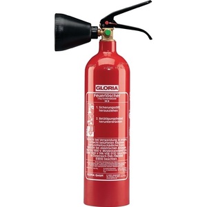 Extintor de Incendios de Dióxido de Carbono GLORIA de 2 kg con Soporte de Pared 34 B - Product Image 1