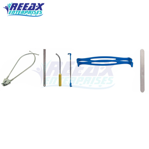 Juego de instrumentos de cirugía plástica de buena calidad de 12 instrumentos quirúrgicos de blefaroplastia de REEAX ENTERPRISES - Product Image 5