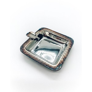 Vente en gros cendrier portable de luxe personnalisé pour extérieur, intérieur, acier inoxydable, cendriers métalliques pour la maison - Product Image 1