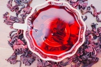 Groothandel gedroogde rode hibiscusbloemen in bulk, natuurlijke ingrediënten voor thee