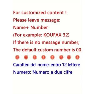 Numéro de nom personnalisé unisexe transfert de chaleur imprimé respirant été maillot de football américain Philadelphie noir col en V - Product Image 6