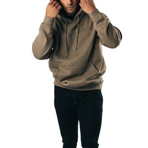 Vente en gros de sweat à capuche pour hommes de haute qualité avec logo personnalisé broderie basiques pulls à capuche pour hommes 100% coton sweat à capuche pour hommes - Product Image 5