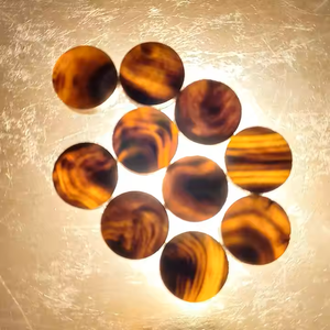 Indian Handmade Tiger Color <b>Buffalo</b> <b>Horn</b> Button Blanks Real <b>Horn</b> Natural Crafts Button Manufacturer <b>Buffalo</b> Black Color <b>Horn</b> - Product Image 2