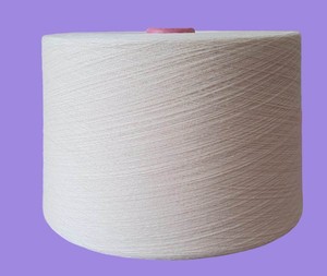 NE 20S 24S 30S แหวน100% สีขาวดิบแบบหมุนวงแหวนปั่นด้ายฝ้ายขนาดกะทัดรัดสำหรับถักและทอผ้าในราคาที่ดีที่สุด - Product Image 3