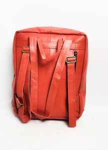 Nueva moda de cuero reciclado para viajes de negocios, mochila escolar para acampar, mochila con estampado de animales, mochila convertible multifunción - Product Image 2