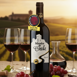 Rượu vang đỏ khô Mirador De Castilla, 100% Syrah, 13-13,5% Vol, loại cao cấp, 0,75L, từ Castilla La Mancha. - Product Image 4