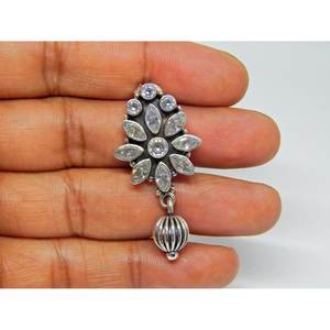 Pendientes bohemios de Plata de Ley 925 vintage con circonita cúbica, de oro rosa tachuelas, joyería de boda, un regalo elegante para ella - Product Image 3