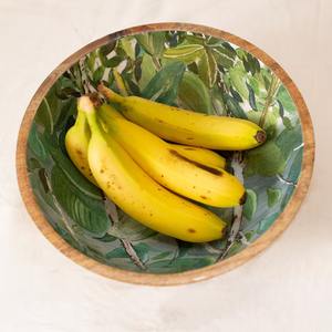 Tazón de Madera Grande con Diseño Impreso para la Cena Familiar a un Precio Económico, Tazón de Madera con Acabado Liso para Ensalada - Product Image 2