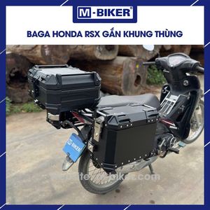Ensemble de porte-bagages latéraux M-Biker RSX Thp pour motos 8 kg - Product Image 3