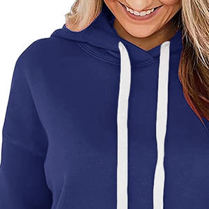 Producto Más Vendido, Sudaderas Cálidas de Invierno para Mujer, Novedad de 2025, Ropa Urbana, Sudaderas de Color Sólido para Mujer Adulta - Product Image 6