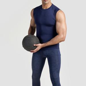 Vente en gros de chemises de compression Bluk à impression personnalisée pour jeunes chemises à manches courtes athlétiques et cintrées pour hommes - Product Image 1