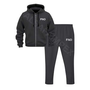 Vente en ligne de survêtements en molleton de coton résistant, nouvelle arrivée avec plus de 450 GSM, vêtements d'hiver écologiques - Product Image 1