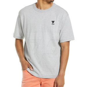 T-shirt de créateur à séchage rapide pour hommes 200 grammes de tissu tricoté décontracté coupe ajustée haut à manches courtes motif imprimé solide pour la course à pied - Product Image 6