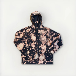 Sudaderas con Capucha Extra Grandes para Hombre, Bordadas con Pedrería, 400GSM, con Lavado Ácido Desgastado, Diseño Personalizado, 2 Piezas - Product Image 1