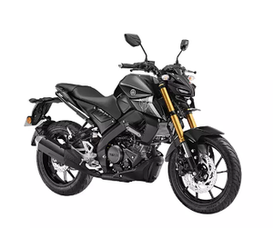 Moto MT15 155CC OBD2 métallique noir Dlx de l'inde - Product Image 3