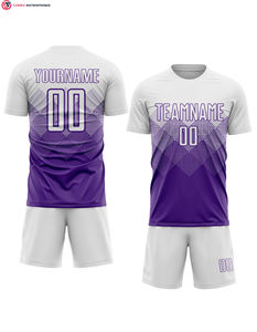 ชุดเสื้อฟุตบอลสำหรับผู้ชายแบบระบายอากาศได้ดีปรับแต่งได้ชุดเสื้อฟุตบอลสำหรับผู้ใหญ่พร้อมพิมพ์โลโก้ - Product Image 1