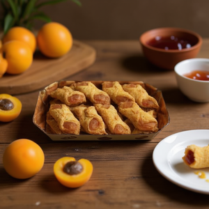 Fimardolci Fresh - Caja de 6 Piezas de Postres Farfalline de Albaricoque Cilíndricos de 1.08 kg - Product Image 3