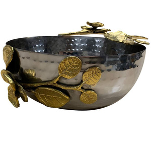 Plato de diseño moderno para fiestas en casa, Decoración de mesa, cuencos de Metal, fiestas en casa y Hotel, decoración de mesa, cuencos para servir - Product Image 5