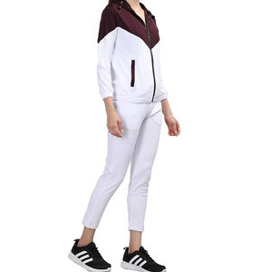 Chándal de mujer de buena calidad, chándal de mujer de tendencia superior con logotipo personalizado, chándales ligeros de bajo precio - Product Image 3