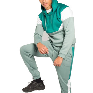 Nuevo diseño polar Unisex grueso 100% algodón Jogging chándal de hombre transpirable Casual logotipo personalizado chándales - Product Image 6